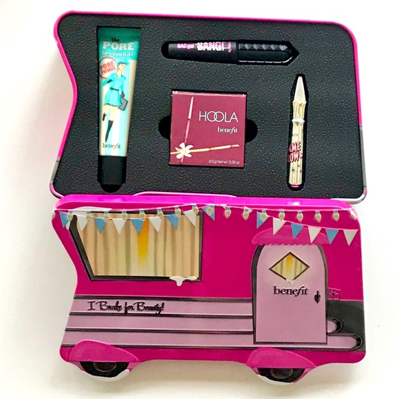 BENEFIT Hoola Bronzer + POREfessional Primer + Gimme Brow + Mascara + Gift Tin - Picture 3 of 8